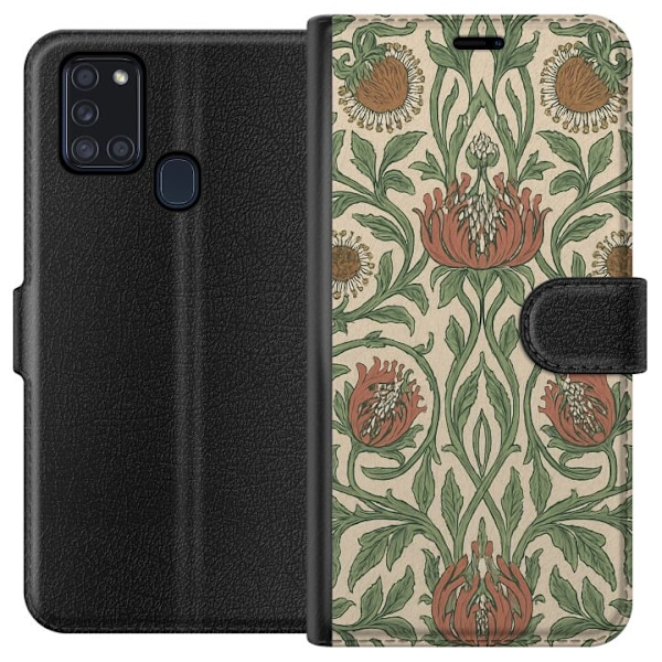 Samsung Galaxy A21s Lompakkokotelo Petali Yksityiskohdat