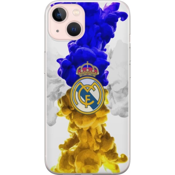 Apple iPhone 13 Genomskinligt Skal Real Madrid Färger