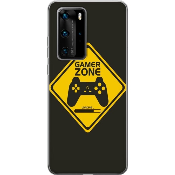 Huawei P40 Pro Gennemsigtig cover Gamer Zone