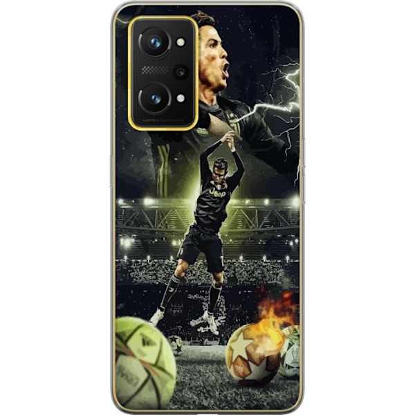 Realme GT Neo 3T Läpinäkyvä kuori Ronaldo