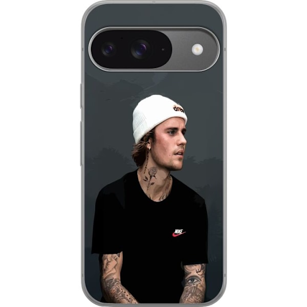 Google Pixel 9 Genomskinligt Skal Justin Bieber