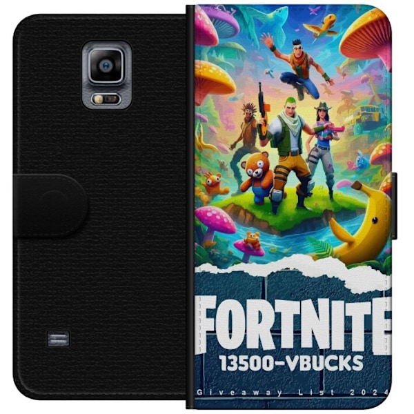 Samsung Galaxy Note 4 Lompakkokotelo Fortnite