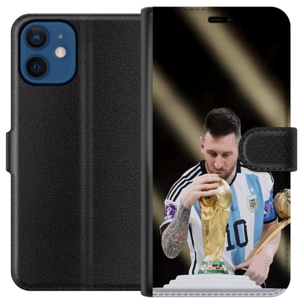 Kompatibelt Plånboksfodral till Apple iPhone 12 mini Messi