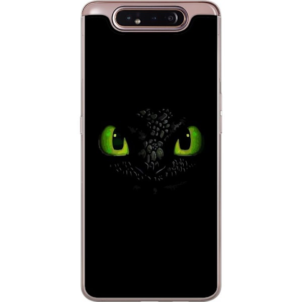 Samsung Galaxy A80 Genomskinligt Skal Draktränaren How to Train Your Dragon