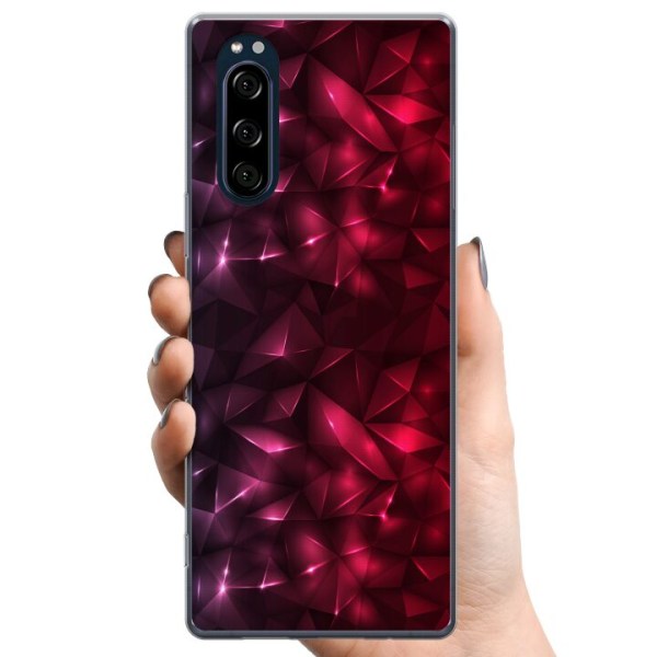 Sony Xperia 5 TPU Mobilskal Tempting Red
