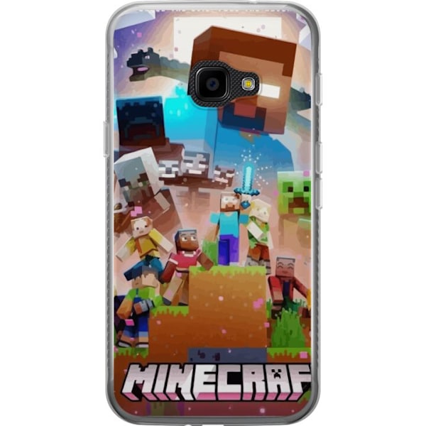 Samsung Galaxy Xcover 4 Gennemsigtig cover Minecraft