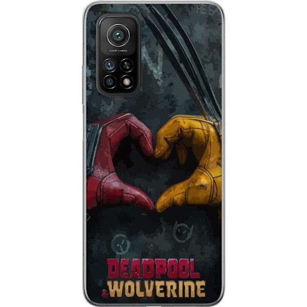 Xiaomi Mi 10T 5G Gjennomsiktig deksel Wolverine Deadpool