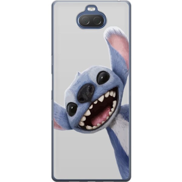Sony Xperia 10 Plus Gjennomsiktig deksel Stitch i Fart - Kawai