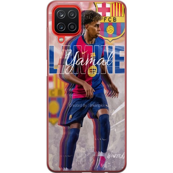 Samsung Galaxy A12 Gennemsigtig cover Lamine Yamal FCB