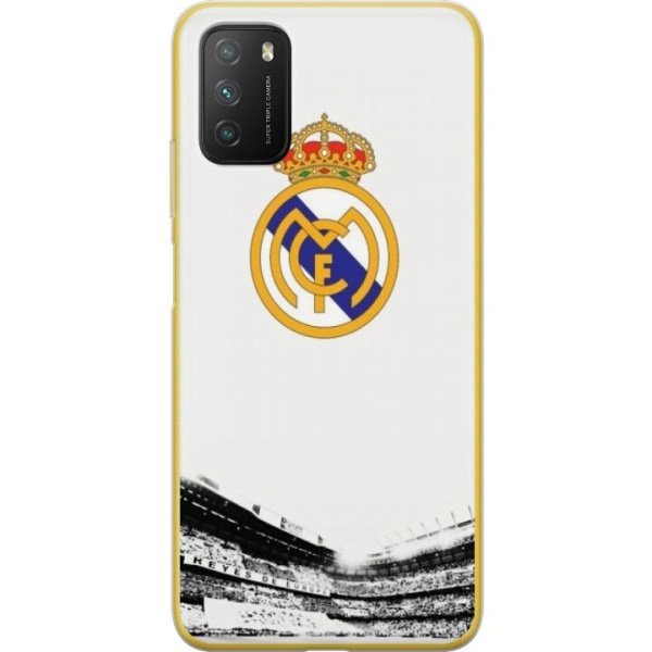 Xiaomi Poco M3  Gennemsigtig cover Real Madrid