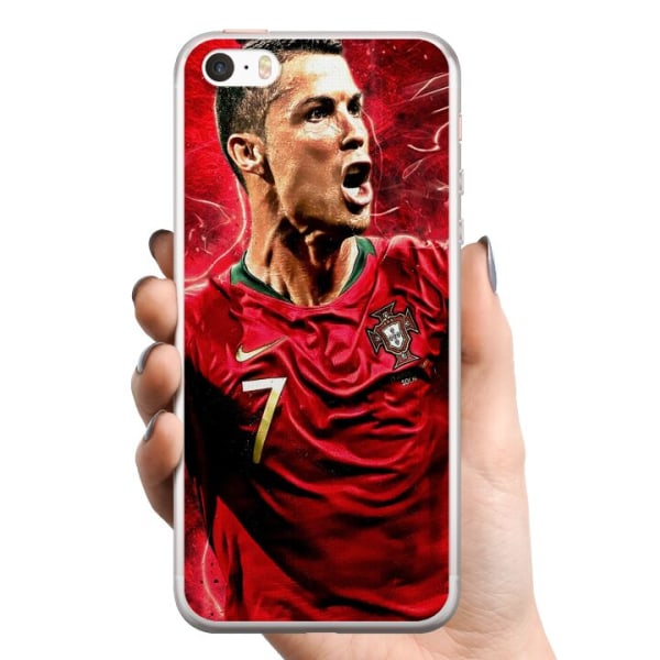 Apple iPhone SE (2016) TPU Mobildeksel Cristiano Ronaldo