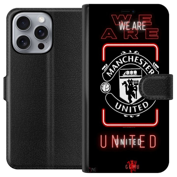 Apple iPhone 16 Pro Max Lompakkokotelo Manchester United F.C.