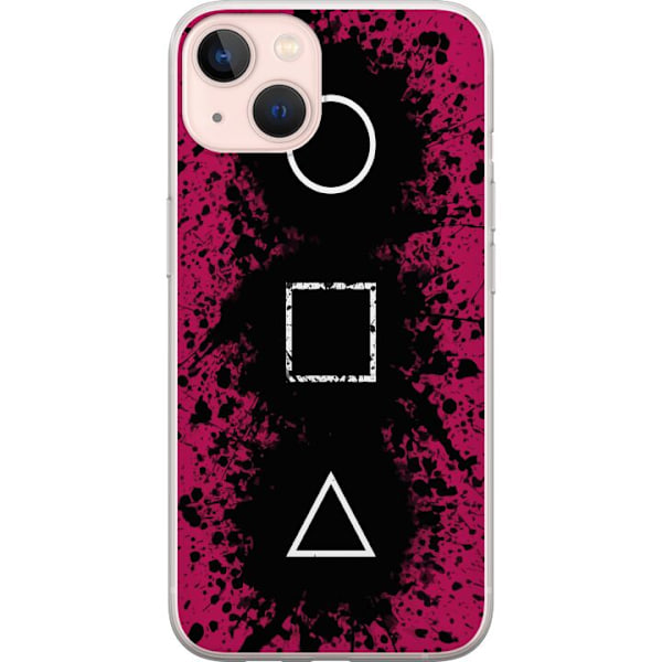 Apple iPhone 13 mini Genomskinligt Skal Squid Game 2 - Vem är du?