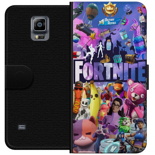 Samsung Galaxy Note 4 Lompakkokotelo Fortnite Hahmot Peliteema Ikonit Peli Suunnittelu Suosittu Taistelurojalainen Lapset Pelihahmojen Teema