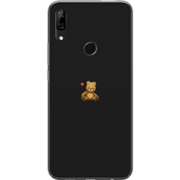 Huawei P Smart Z Läpinäkyvä kuori Minimalistisk Teddybjörn