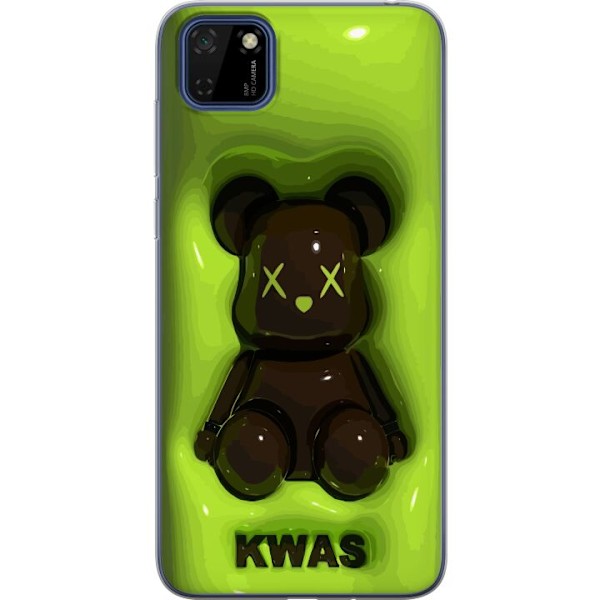 Huawei Y5p Läpinäkyvä kuori KAWS Vihreä