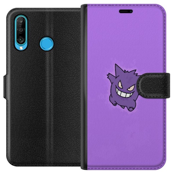 Huawei P30 lite Lompakkokotelo Gengar