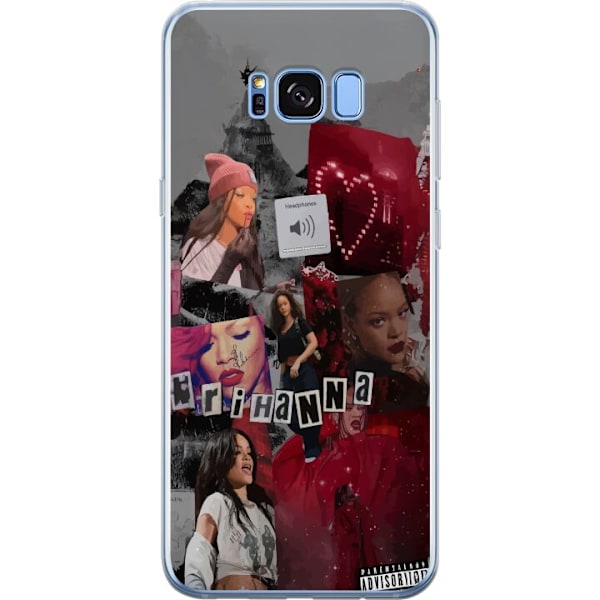 Samsung Galaxy S8+ Läpinäkyvä kuori Rihanna – Iconic Fash