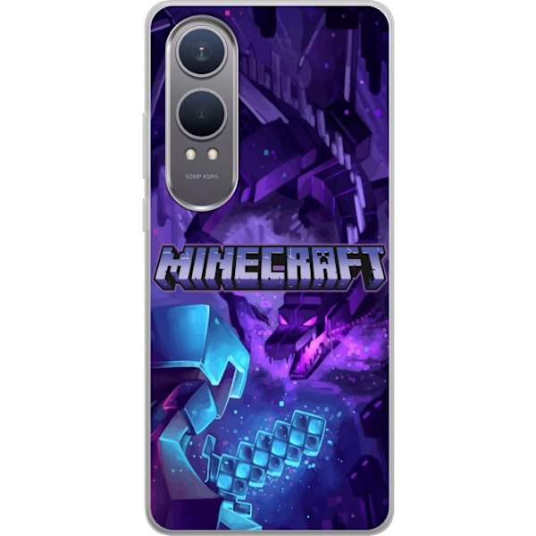 OnePlus Nord CE4 Lite Gennemsigtig cover Minecraft