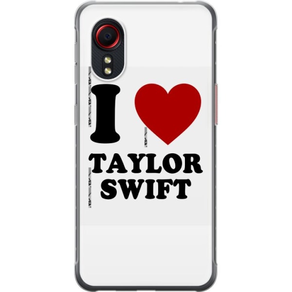 Samsung Galaxy Xcover 5 Genomskinligt Skal Taylor Swift