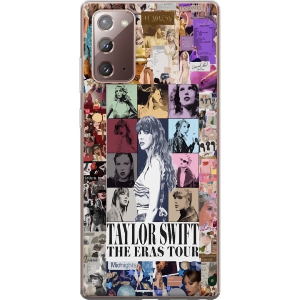 Samsung Galaxy Note20 Genomskinligt Skal Taylor Swift - Eras