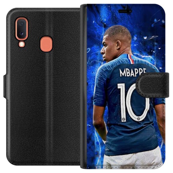 Kompatibelt Lommeboketui til Samsung Galaxy A20e Kylian Mbappé