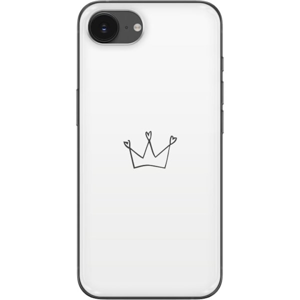 Apple iPhone 16e Genomskinligt Skal Krona