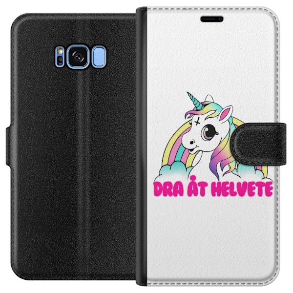 Samsung Galaxy S8 Lommeboketui Unicorn
