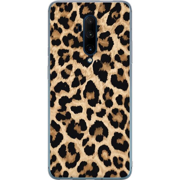 Kompatibelt Mobilskal till OnePlus 7T Pro Bruna leopardfläckar brun