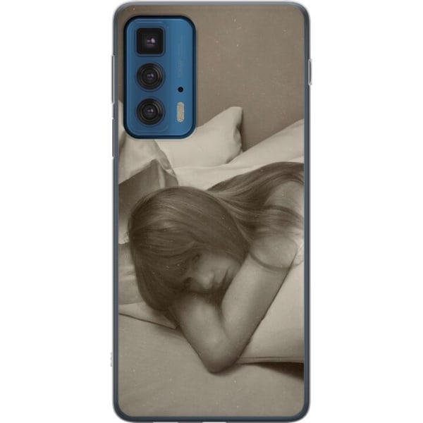 Motorola Edge 20 Pro Gennemsigtig cover Taylor Swift