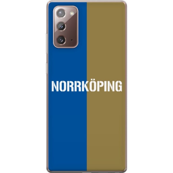 Samsung Galaxy Note20 Läpinäkyvä kuori Norrköping