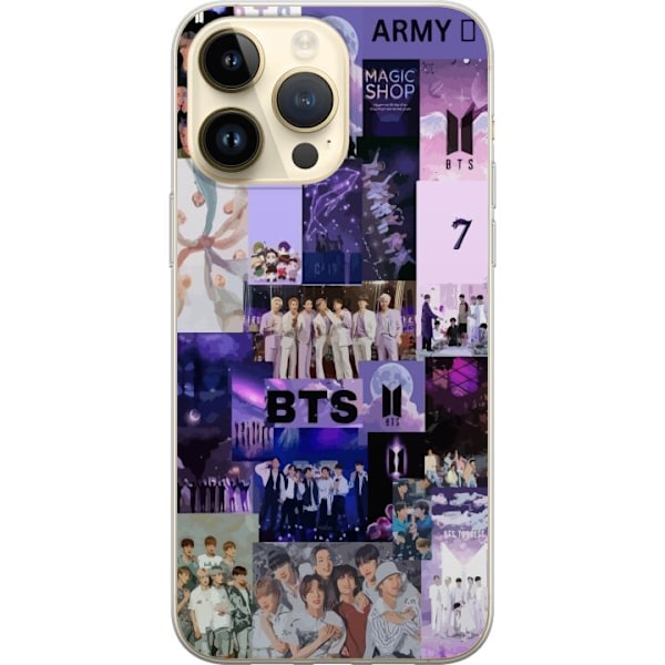 Apple iPhone 14 Pro Max Gennemsigtig cover BTS