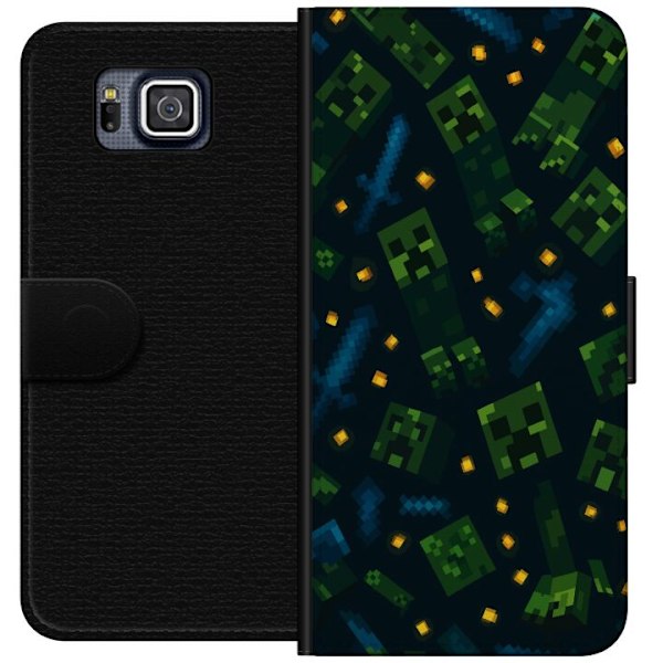 Samsung Galaxy Alpha Lompakkokotelo Minecraft Dungeons Mob