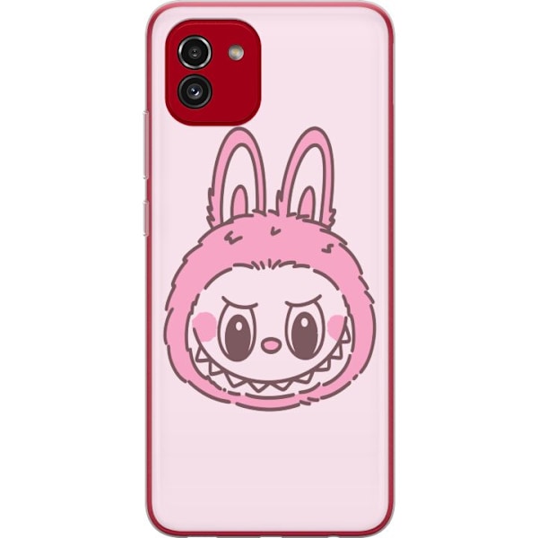 Samsung Galaxy A03 Genomskinligt Skal Labubu Zodiac Bunny Edition