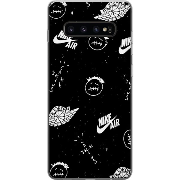 Samsung Galaxy S10 Genomskinligt Skal Nike