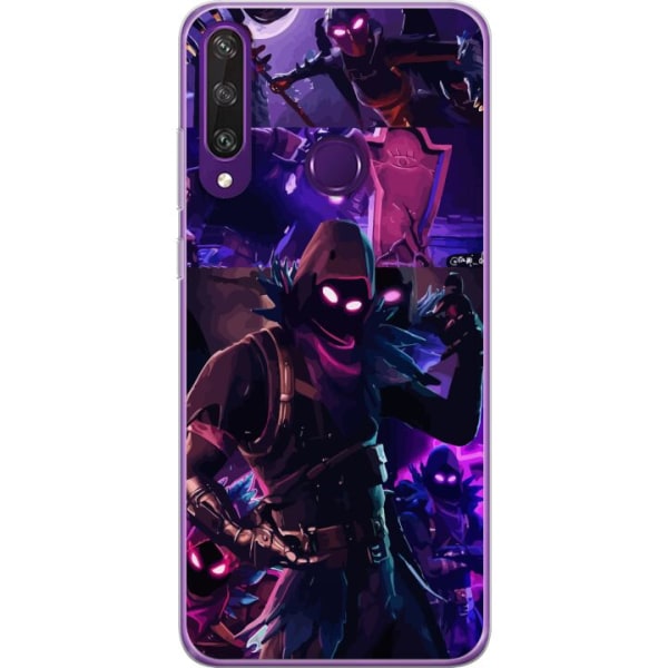 Huawei Y6p Gennemsigtig cover Fortnite - Raven