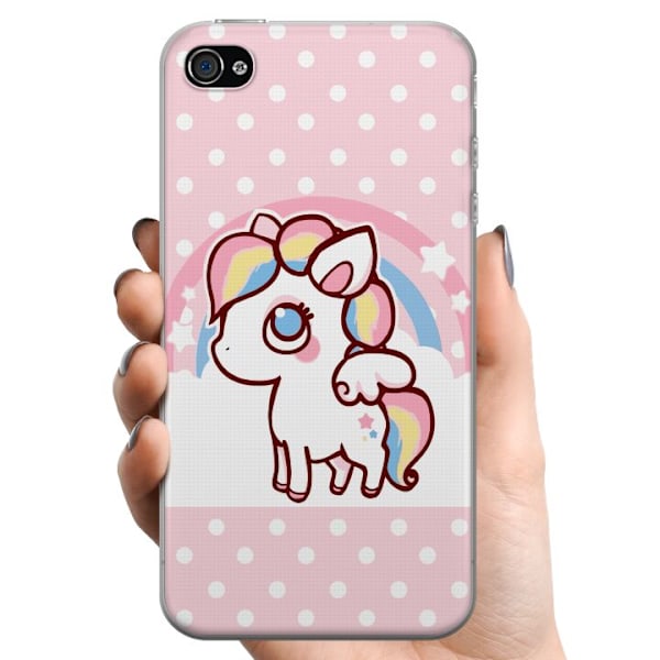 Apple iPhone 4 TPU Mobilskal UNICORN