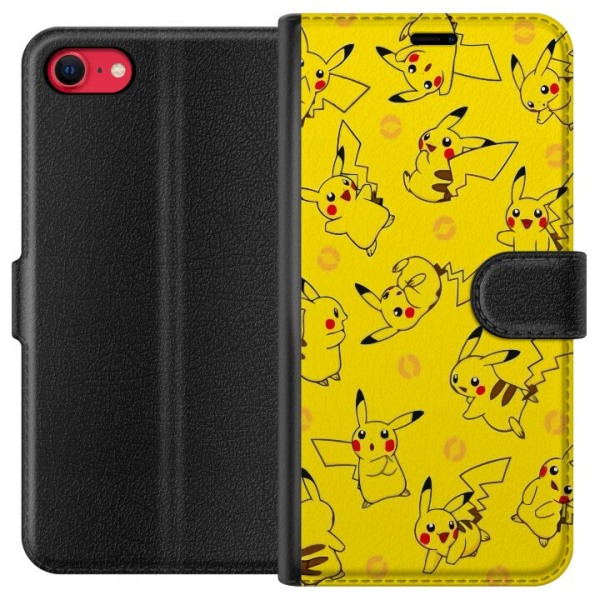 Apple iPhone 8 Tegnebogsetui Pikachu