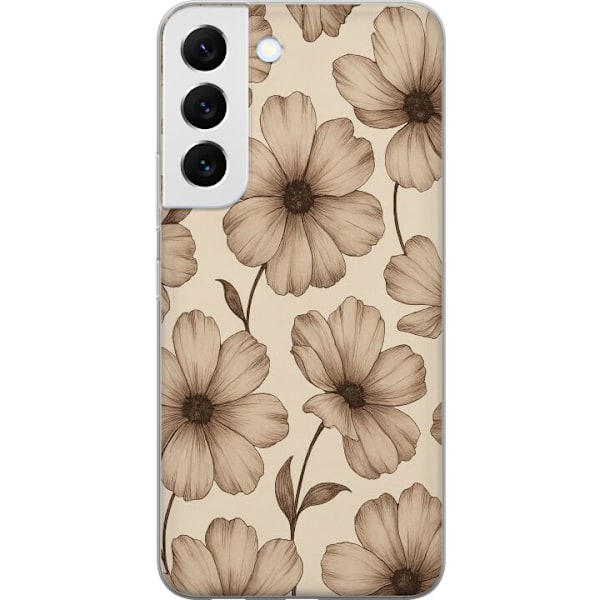 Samsung Galaxy S22+ 5G Gennemsigtig cover Pastel Rush
