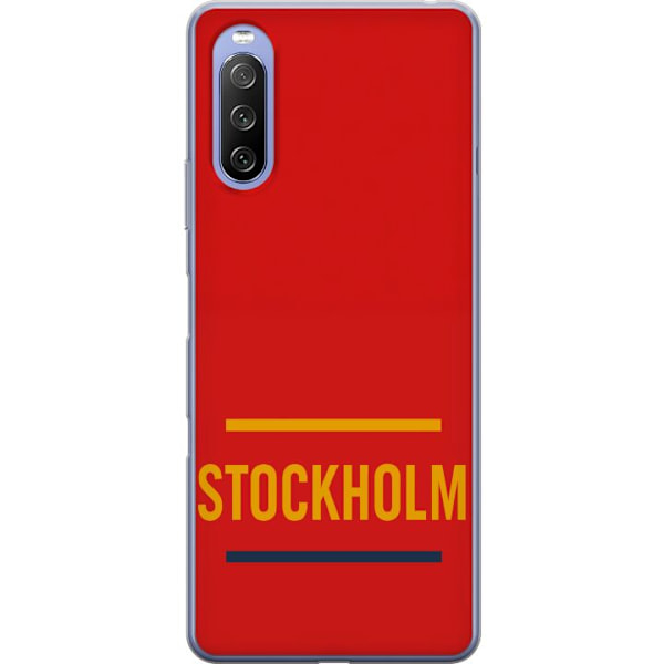 Sony Xperia 10 III Gjennomsiktig deksel Stockholm – Hockey