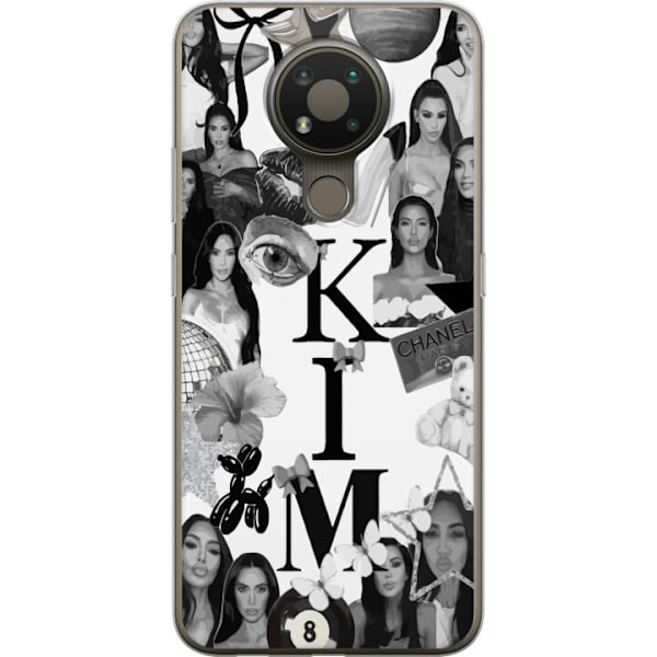 Nokia 3.4 Gennemsigtig cover Kim Kardashian – Aesthetic Look