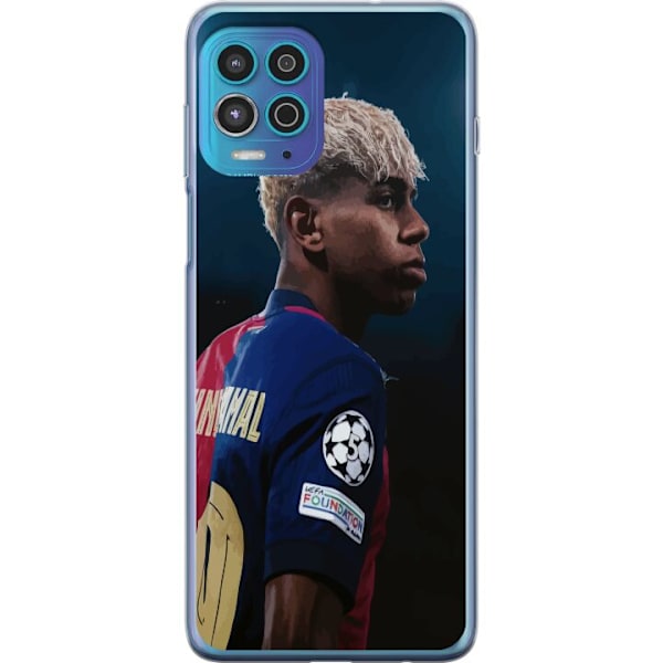 Motorola Moto G100 Läpinäkyvä kuori Lamine Yamal - Barcelon