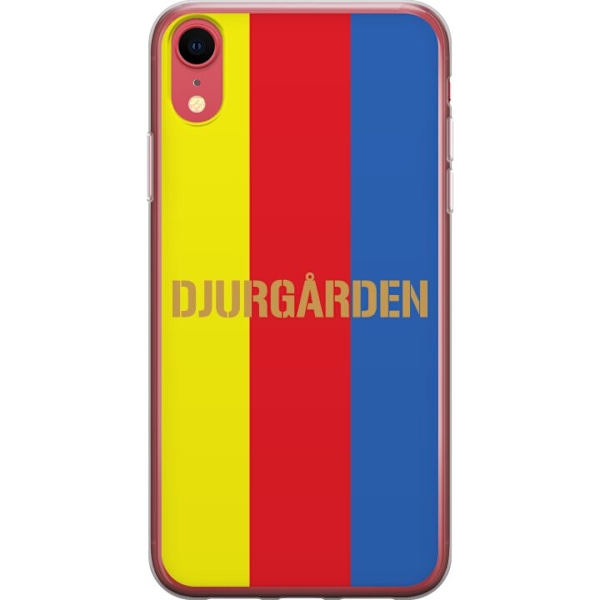 Apple iPhone XR Genomskinligt Skal Djurgården
