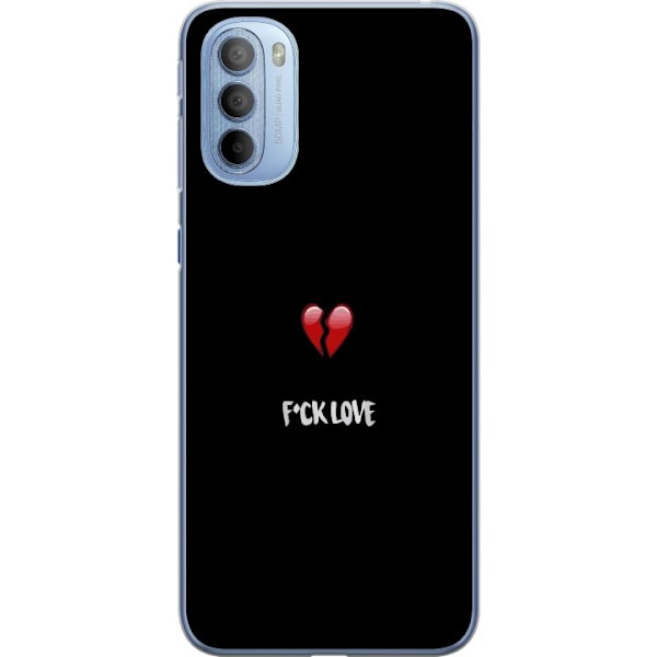 Motorola Moto G31 Gennemsigtig cover Valentinsdag