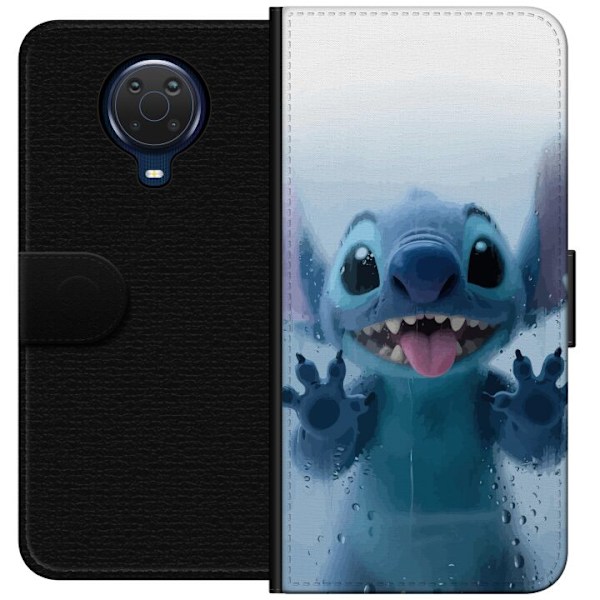 Nokia G20 Plånboksfodral Stitch Window View – Stitch vid ett fönster i söt stil