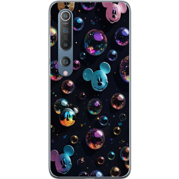 Xiaomi Mi 10 5G Läpinäkyvä kuori  Mikki Hiiri Disney Kuplat Suunnittelu Hauska Motiivi Suosittu Disney-hahmo Piirrossarja Lasten Klassikko