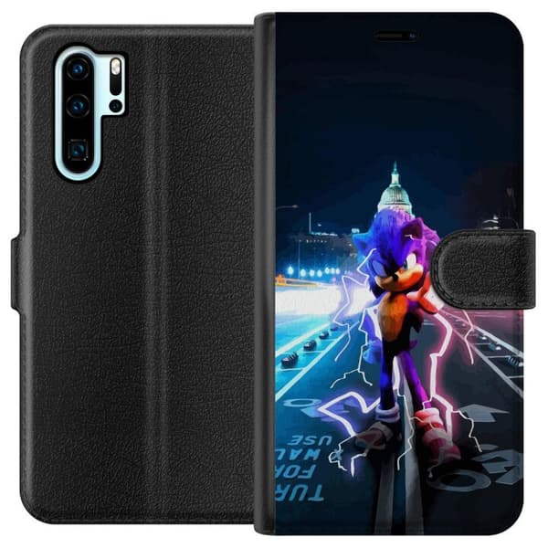 Kompatibelt Lommeboketui til Huawei P30 Pro Sonic the Hedgehog