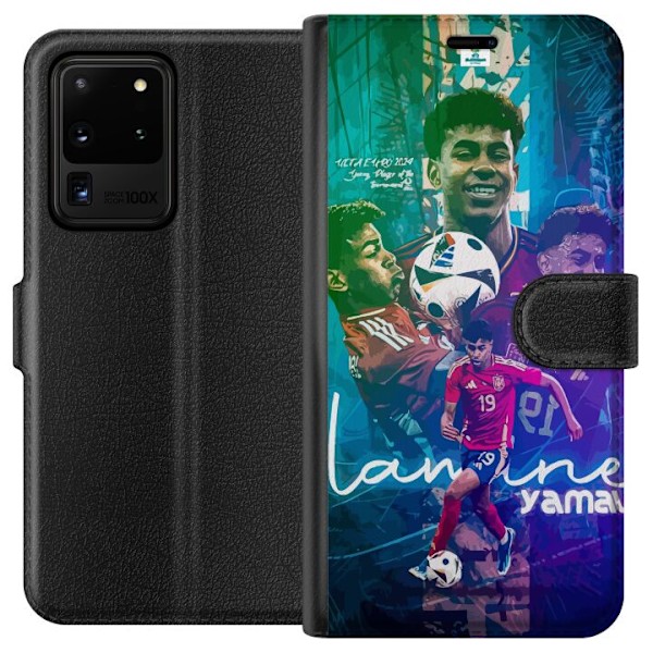 Samsung Galaxy S20 Ultra Tegnebogsetui Lamine Yamal FCB