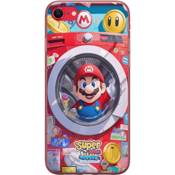 Apple iPhone SE (2020) Läpinäkyvä kuori Mario