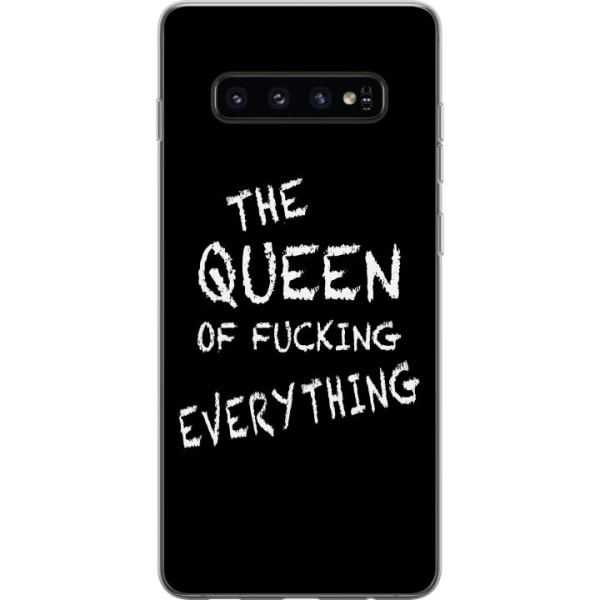 Samsung Galaxy S10 Cover / Mobilcover - Dronning